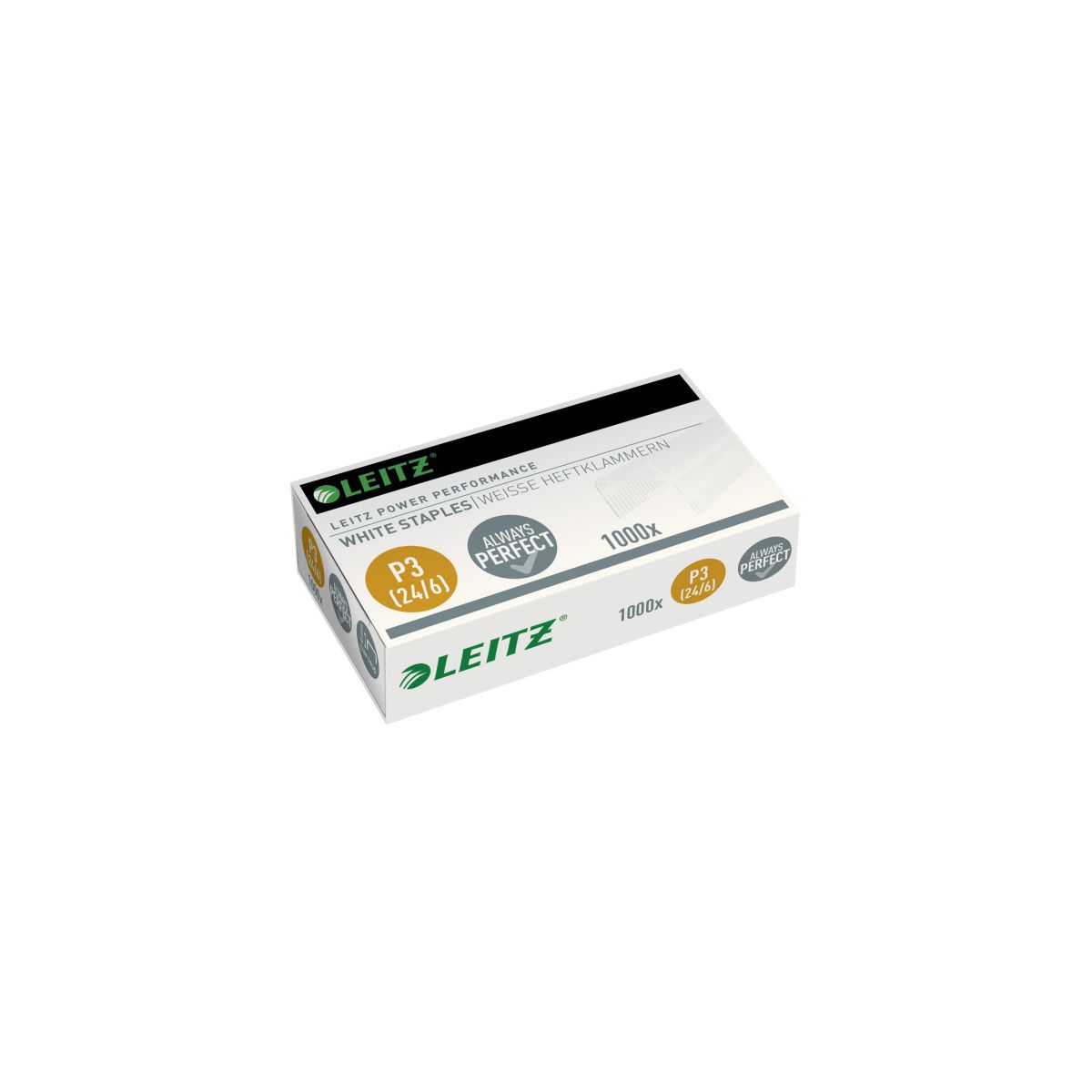 Zszywki 24/6 Power Performance 1000 szt Leitz (55540000)