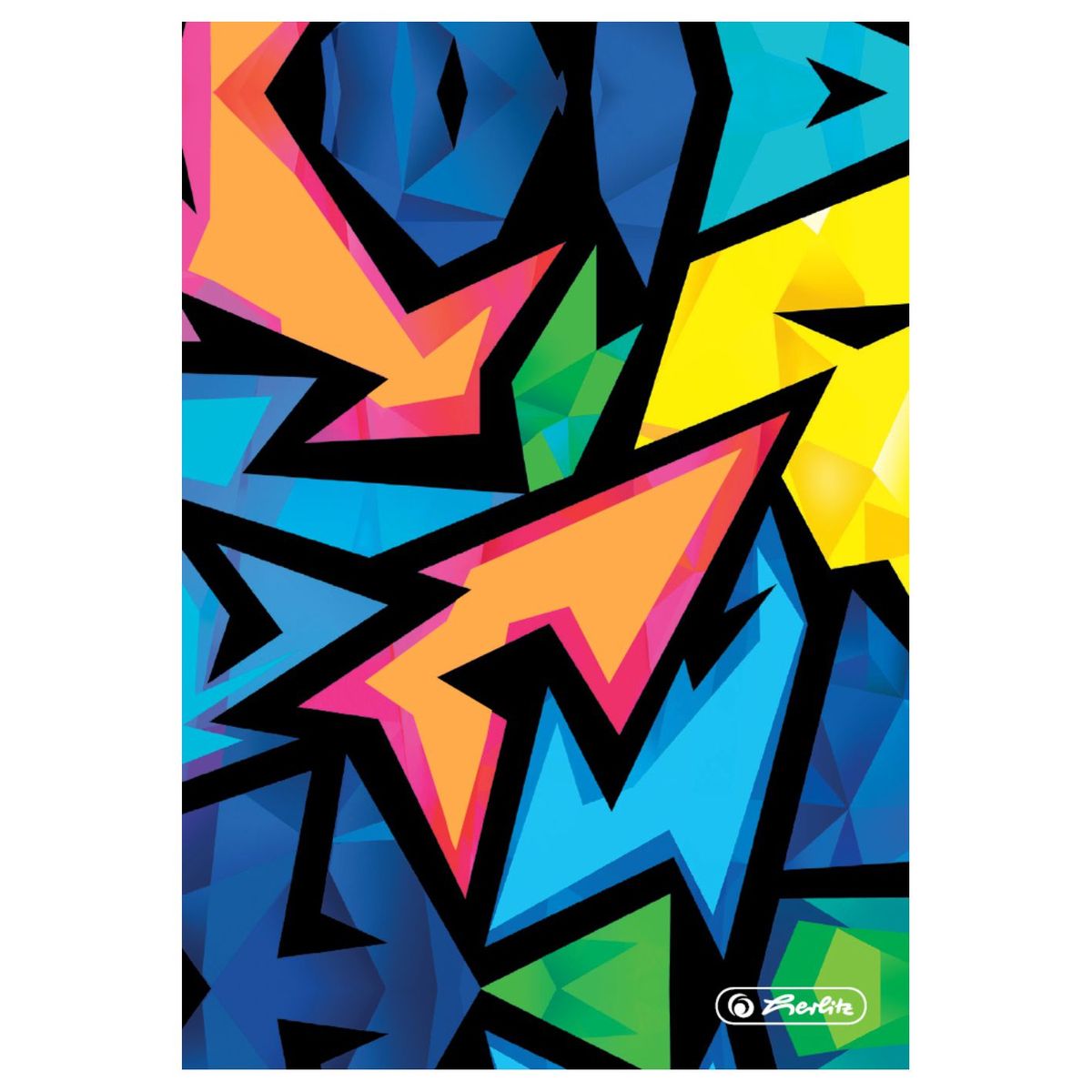 Notes Herlitz Neon Art A6 48k. krata (9580416)