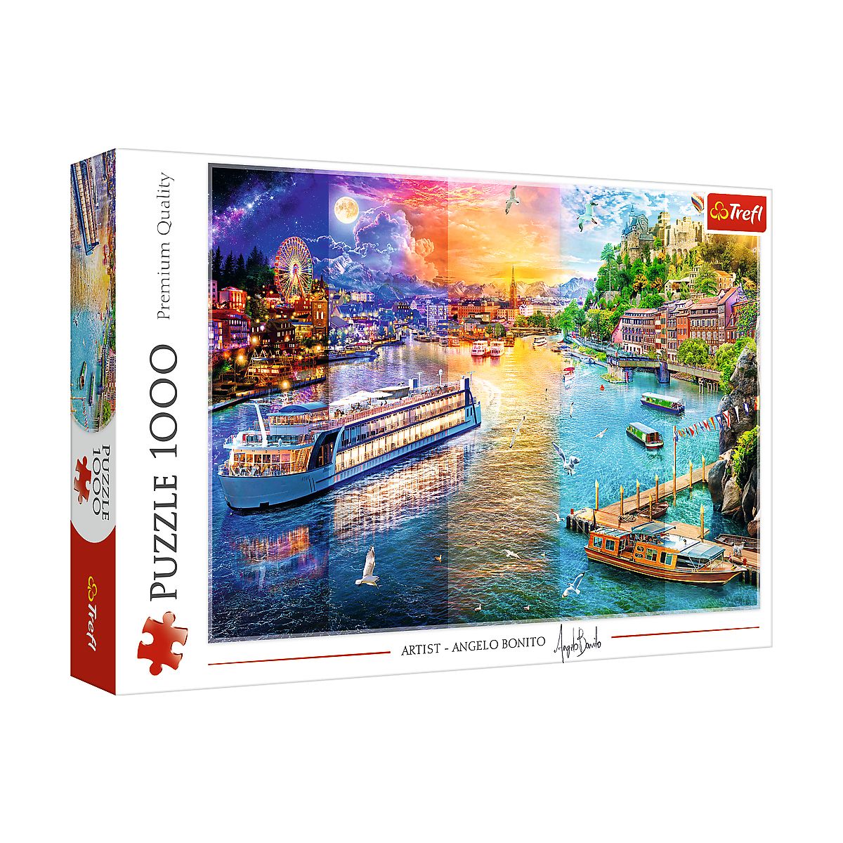 Puzzle Trefl Rejs po rzece 1000 el. (10860)