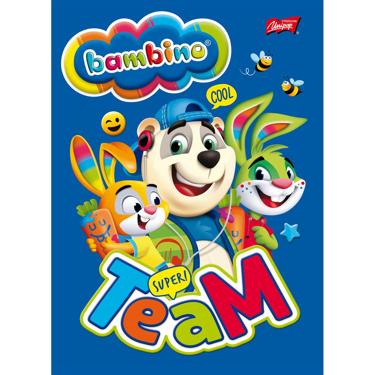 Zeszyt 	 Bambino A5 16k. krata Unipap (5903235001789)