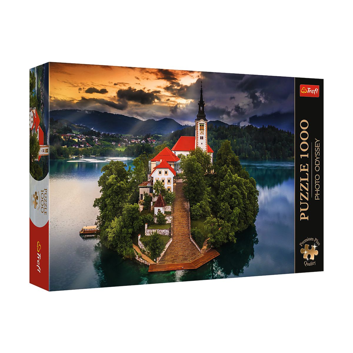 Puzzle Trefl Premium Plus Jezioro Bled, Słowenia 1000 el. (10797)