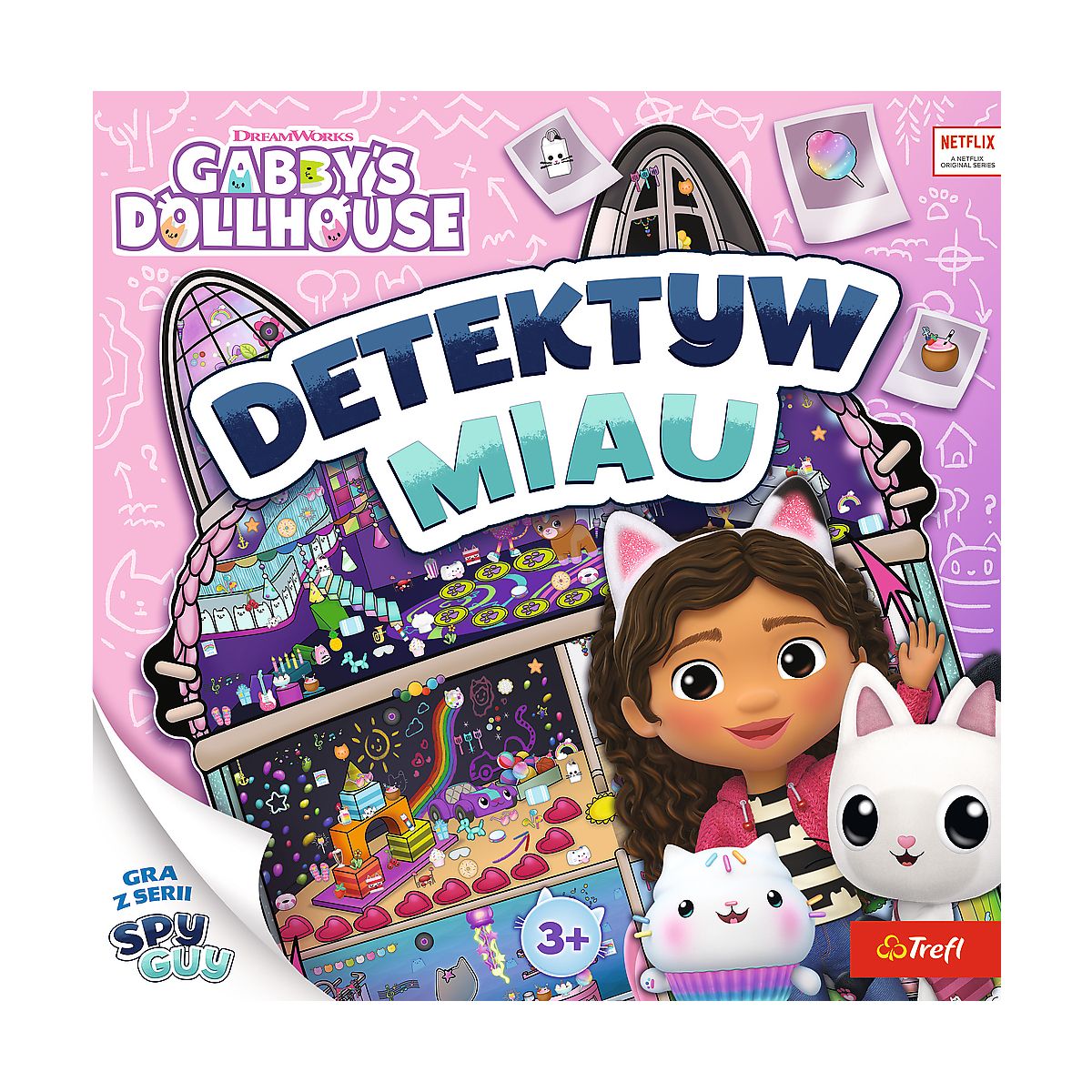 Gra strategiczna Trefl DETECTIVE MEOW (02695)