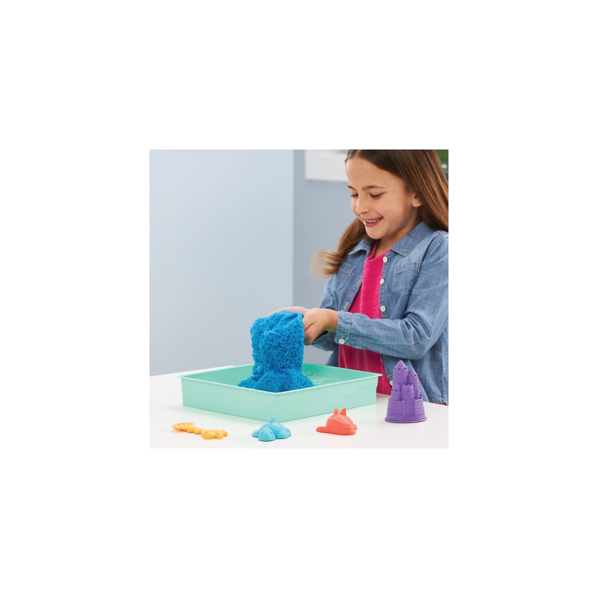 Piasek kinetyczny Spin Master Kinetic Sand zestaw piaskownica (6067800)