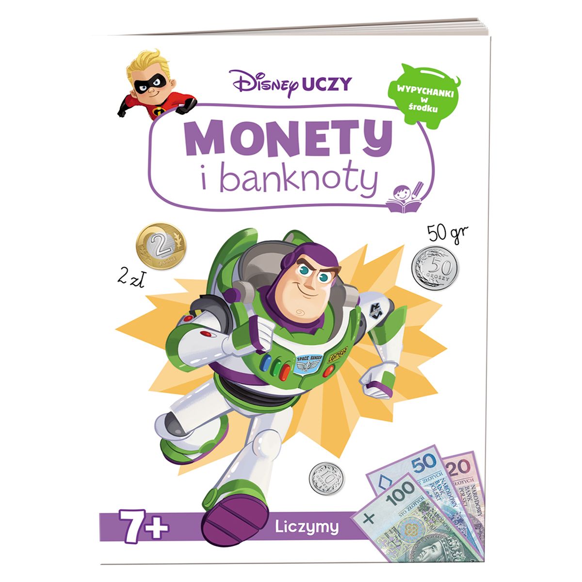 Książka dla dzieci Ameet Disney Uczy. Monety i banknoty