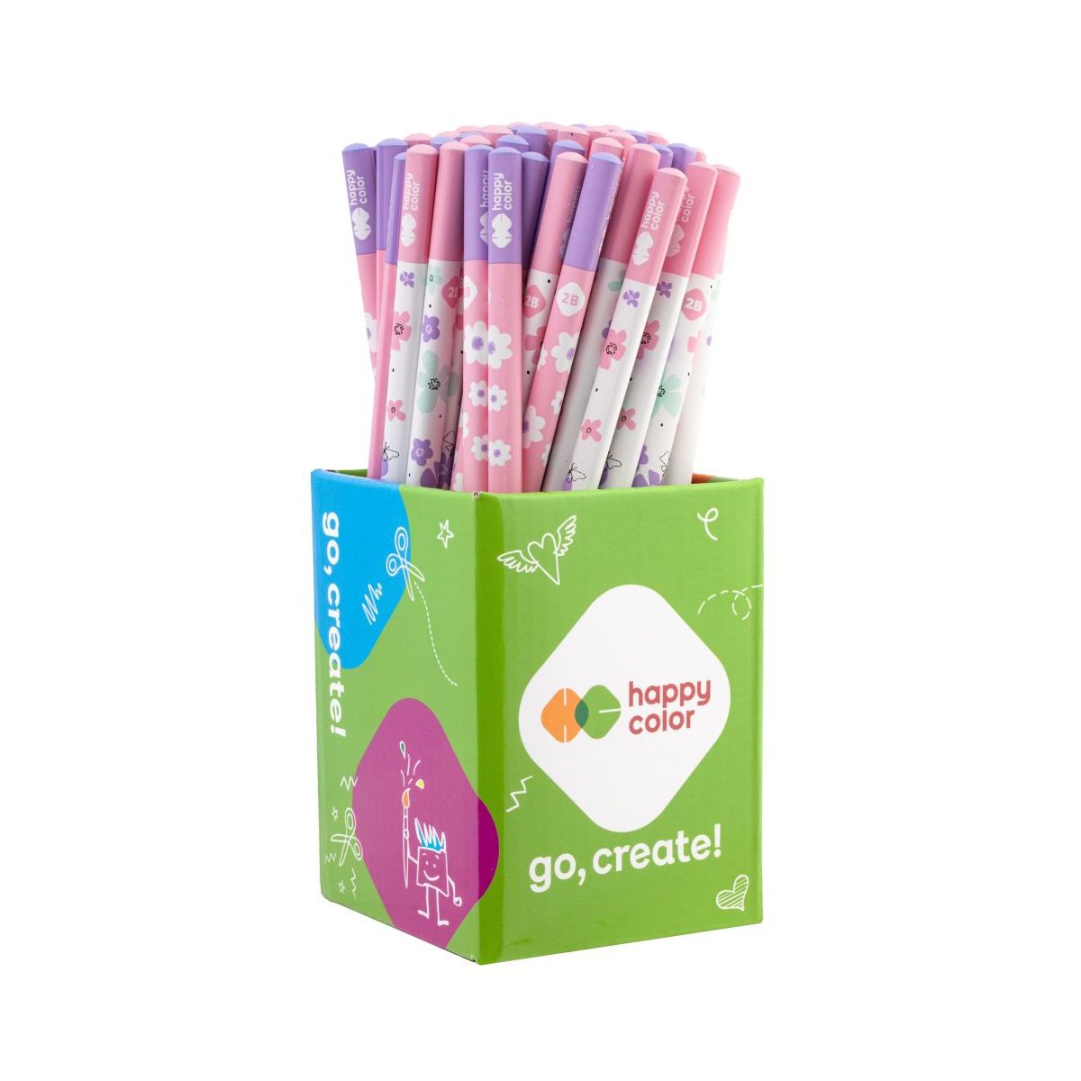 Ołówek Happy Color (HA 3130 01PF-2B KP72)