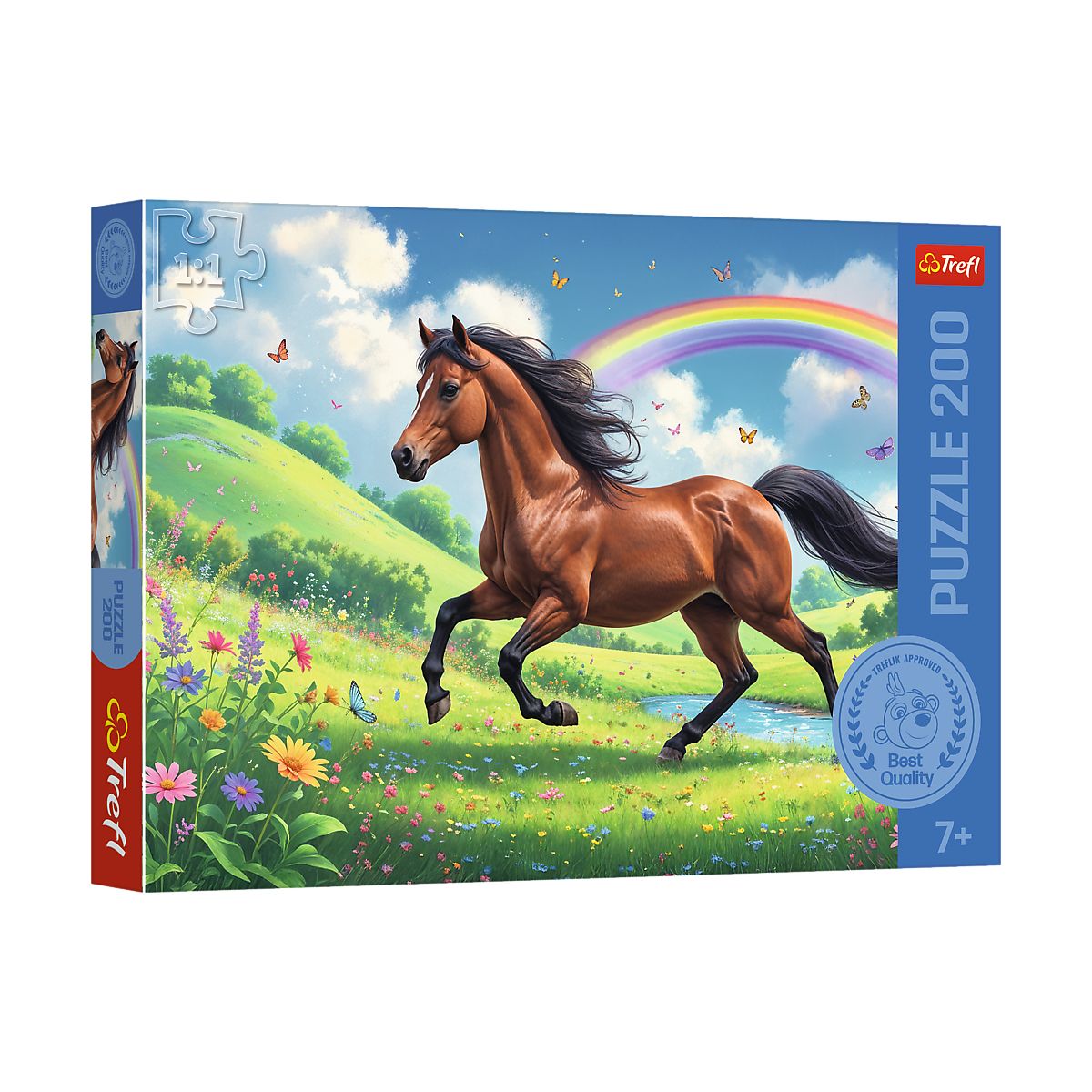 Puzzle Dostojny koń 200 el. Trefl (13355)
