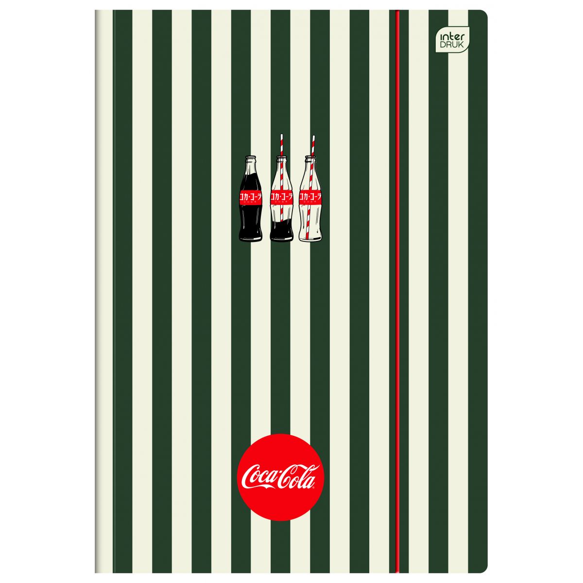 Teczka kartonowa na gumkę COCA COLA SOFT TOUCH A4 mix Interdruk