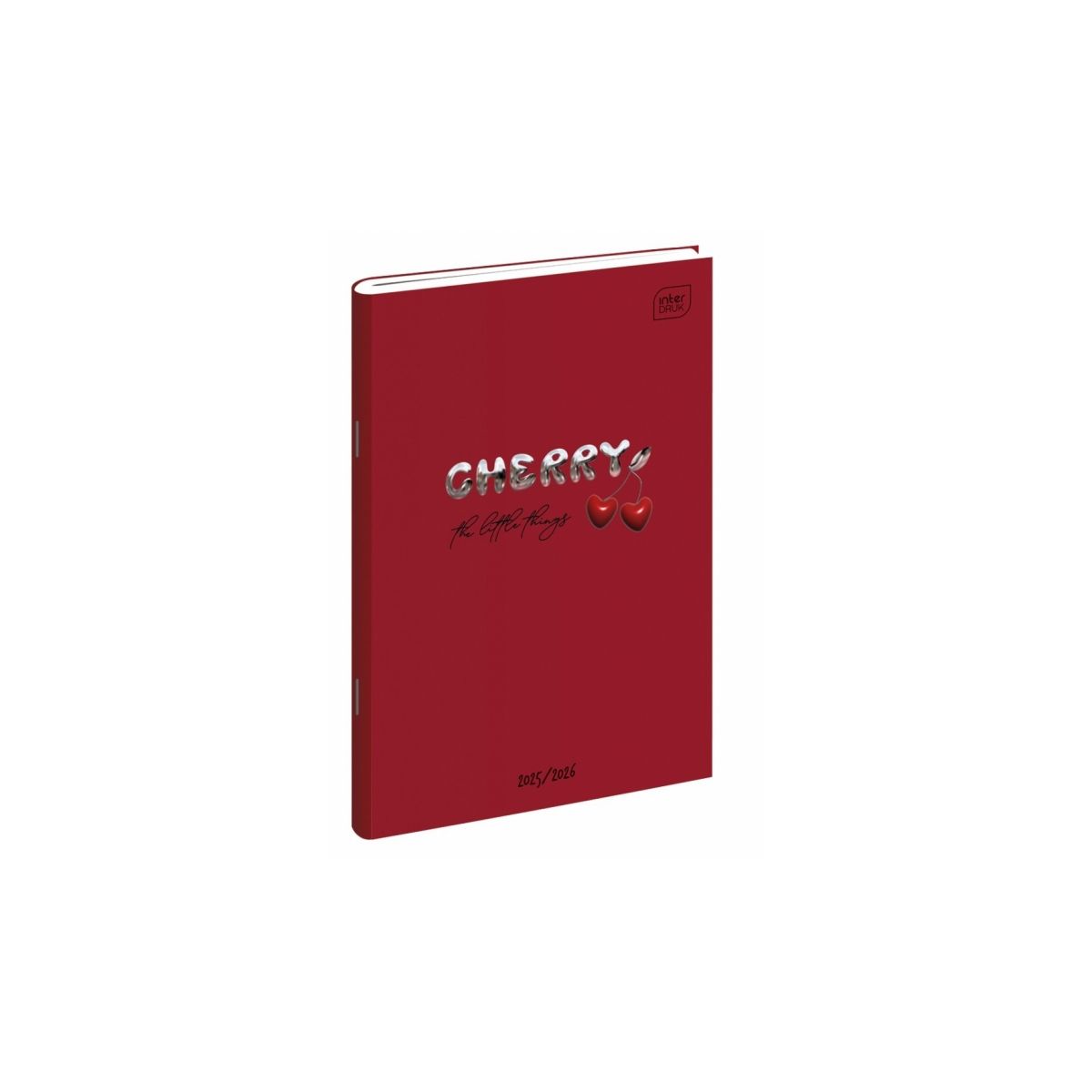 Kalendarz książkowy (terminarz) Interdruk CHERRY 48 STRON B6 (ZESZYTOWY)