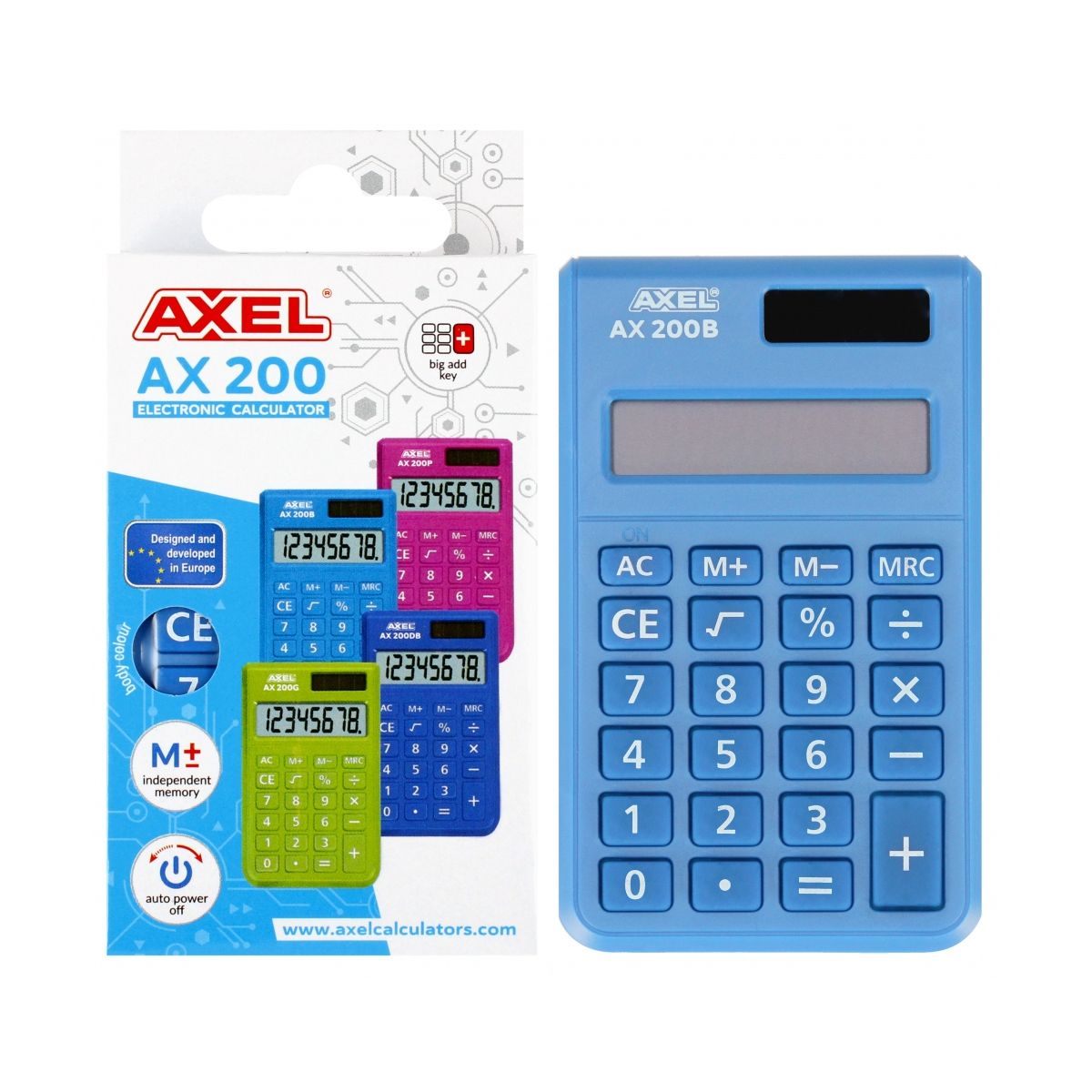 Kalkulator na biurko Axel AX-200B (489997)