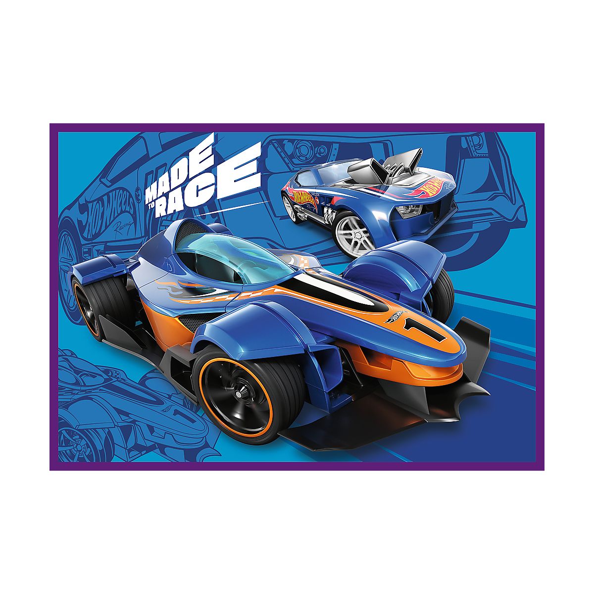 Puzzle Trefl Hot Wheels 4x250 el. (13312)