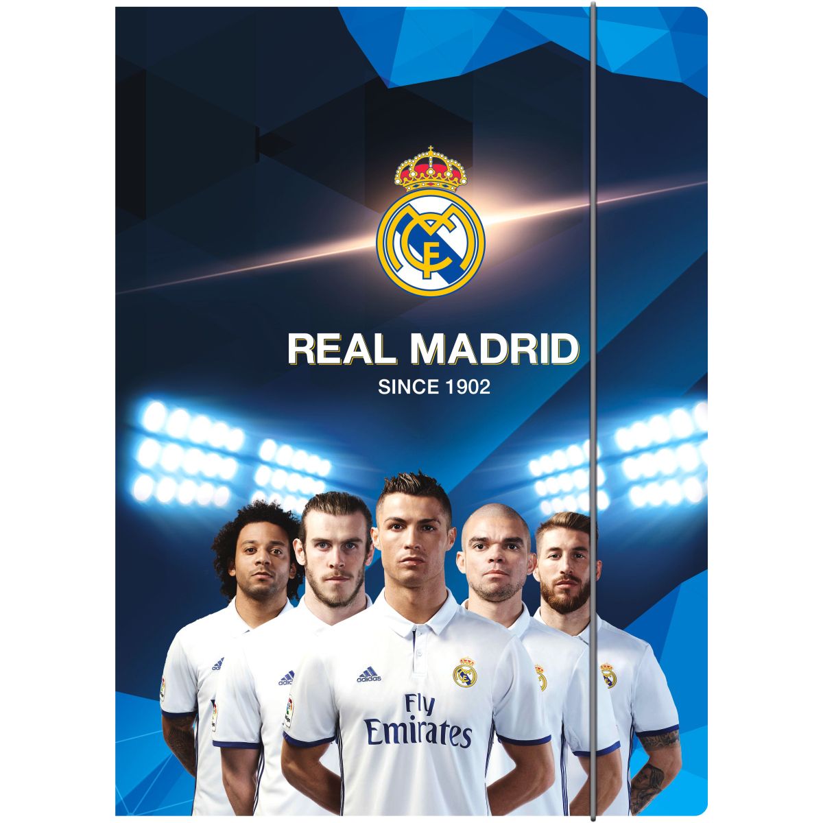 Teczka kartonowa na gumkę REAL MADRID Class (108015005)