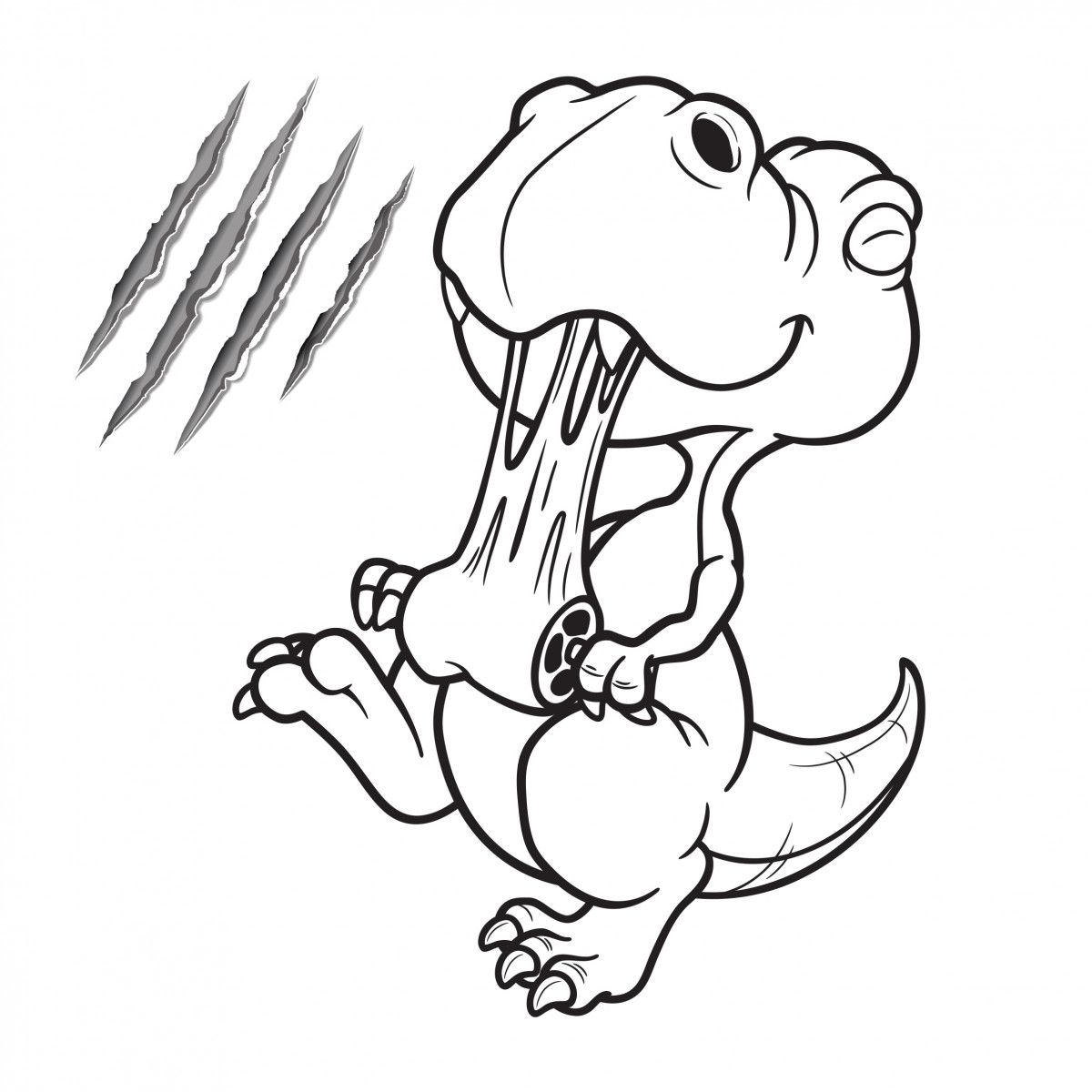 Kolorowanka Dino świat