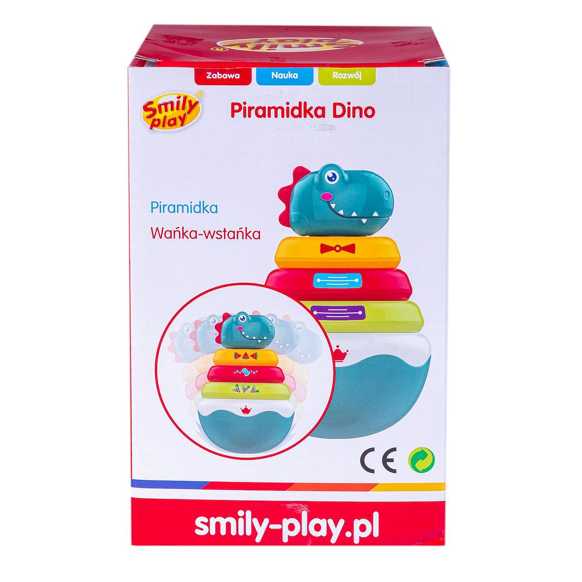 Układanka Anek piramidka dino (SP83662)