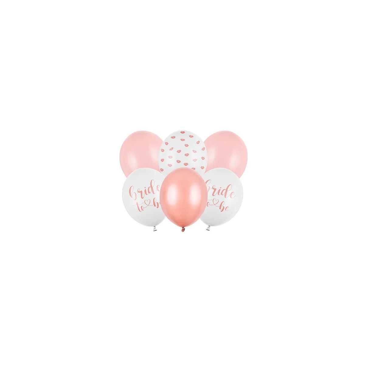 Balon gumowy Partydeco Bride to be, mix mix 300mm (SB14P-328-000-6)