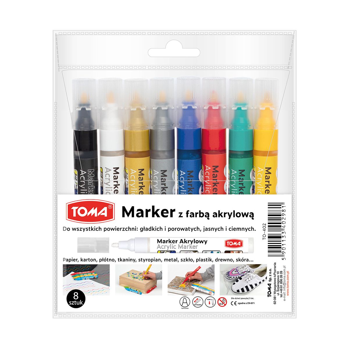 Marker specjalistyczny Toma mix 8 (TO-402)