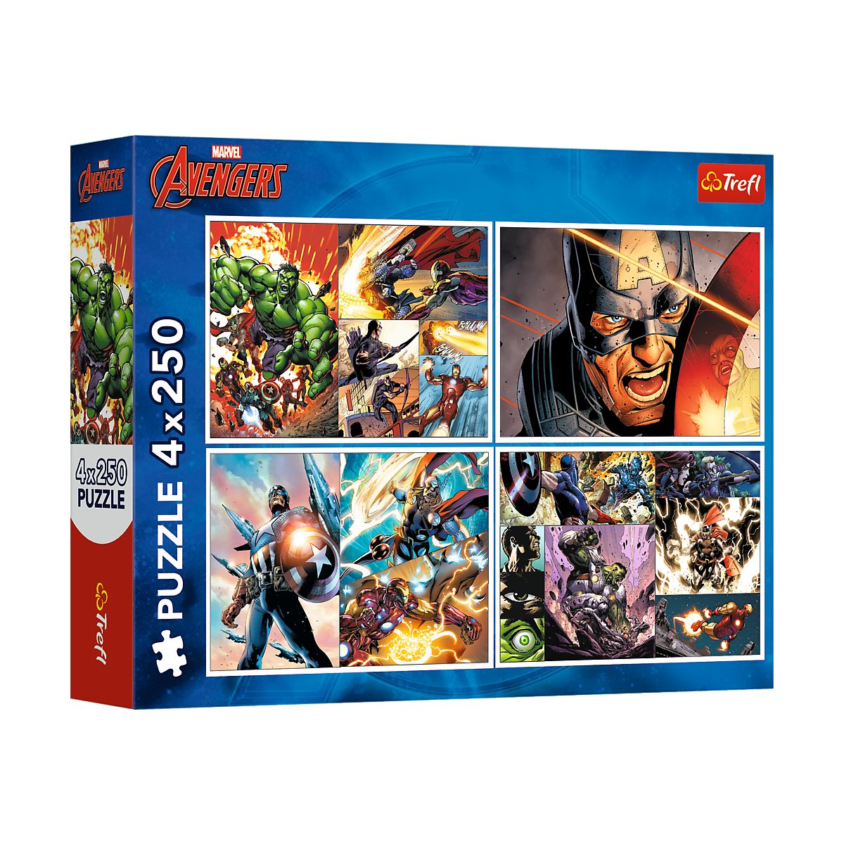 Puzzle Trefl Avengers 4x250 el. (13309)