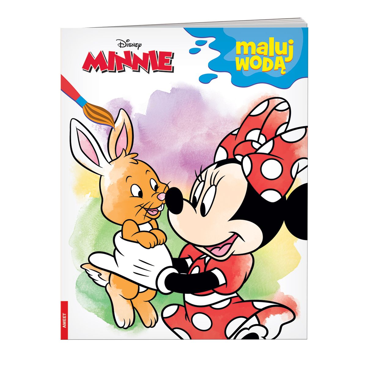 Książka dla dzieci Minnie. Maluj wodą Ameet