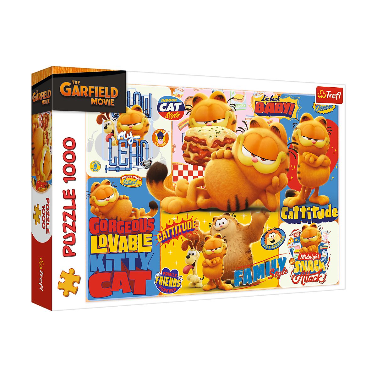 Puzzle Przygody Garfilda 1000 el. Trefl (10935)