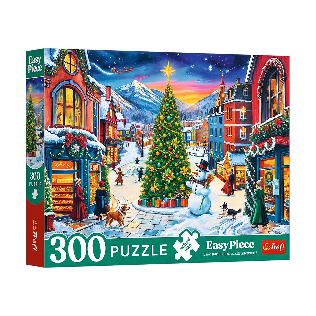 Puzzle Xmass Świąteczne miasteczko 300 el. Trefl (23104)