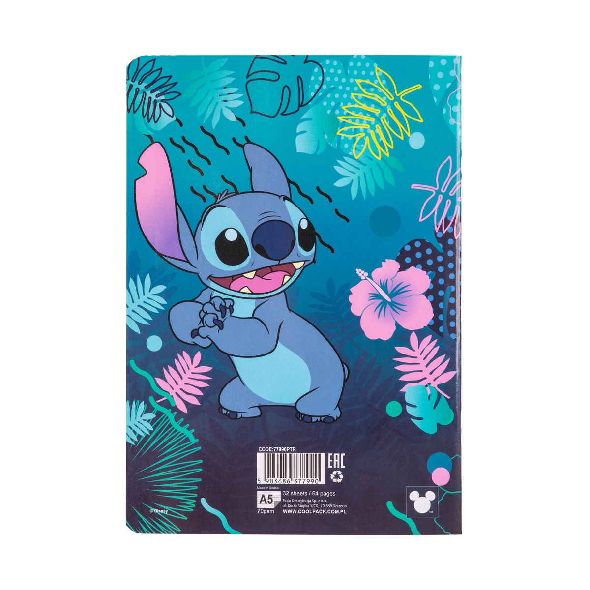 Zeszyt Patio Disney STITCH (77990PTR)