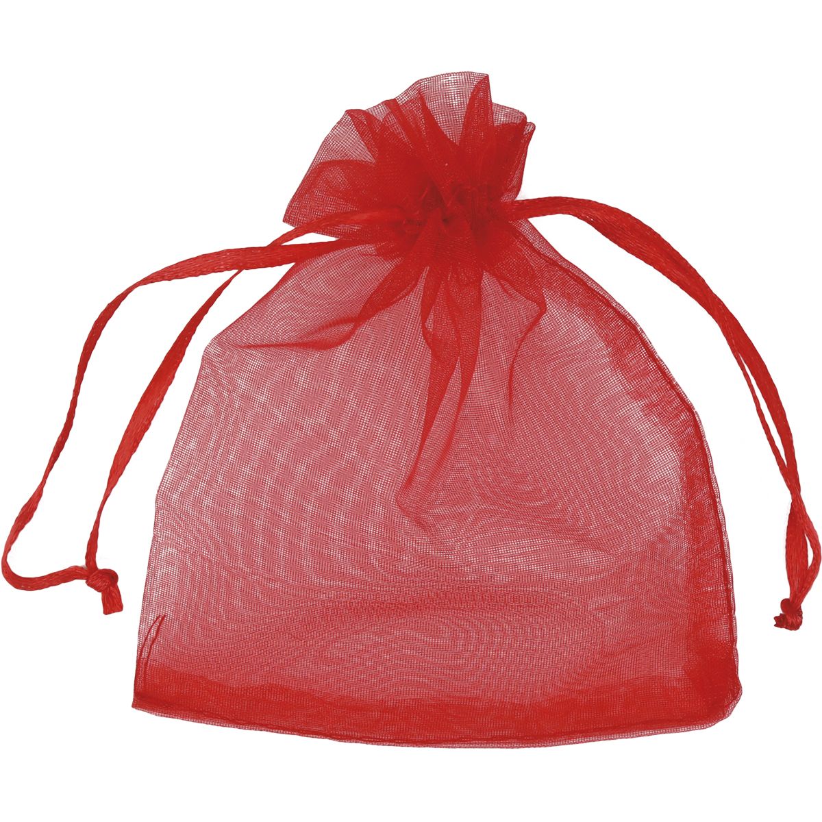 Organza Craft-Fun Series Woreczki z organzy czerwone Titanum (25BJ033127-6)