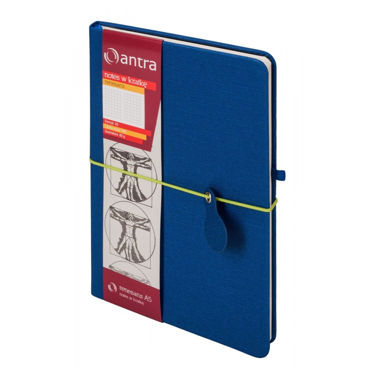 Notes Antra RENESANS NIEBIESKI A5 96k. krata