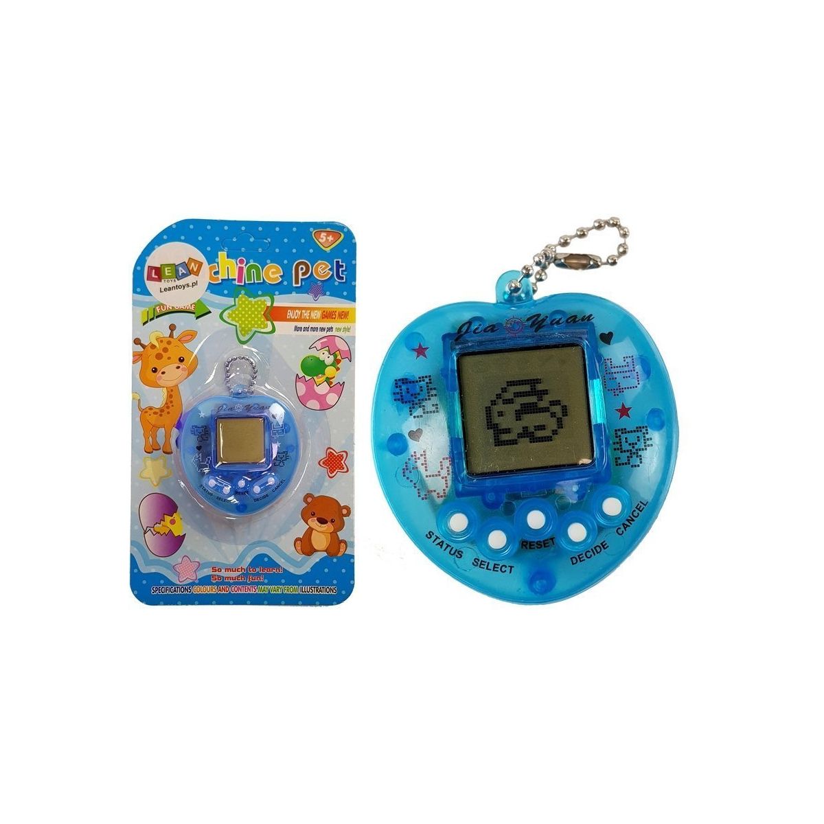 Gra elektroniczna Lean Tamagotchi niebieskie (4007)