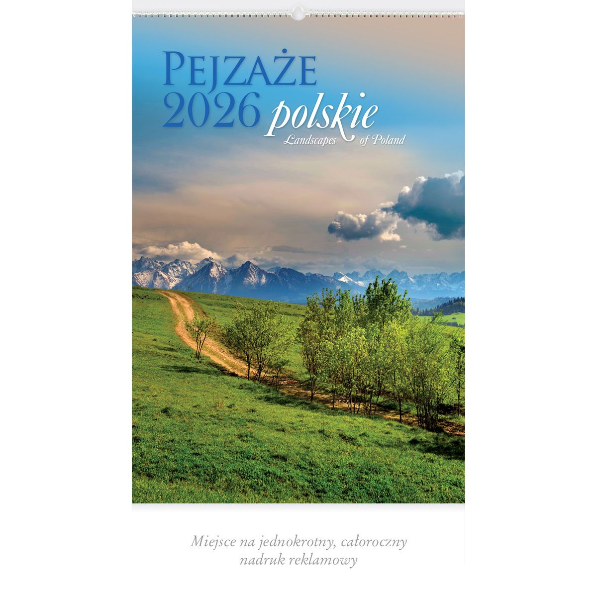 Kalendarz ścienny (401000) k:2915-377 PEJZAŻE POLSKIE 13-planszowe 320mm x 470mm Lucrum (RW01)