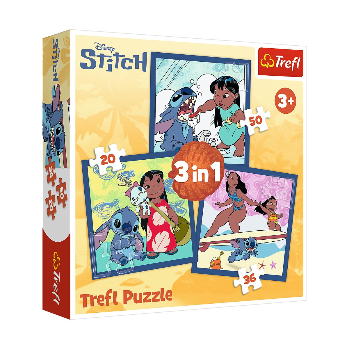 Puzzle Stitch 3w1 el. Trefl (34896)
