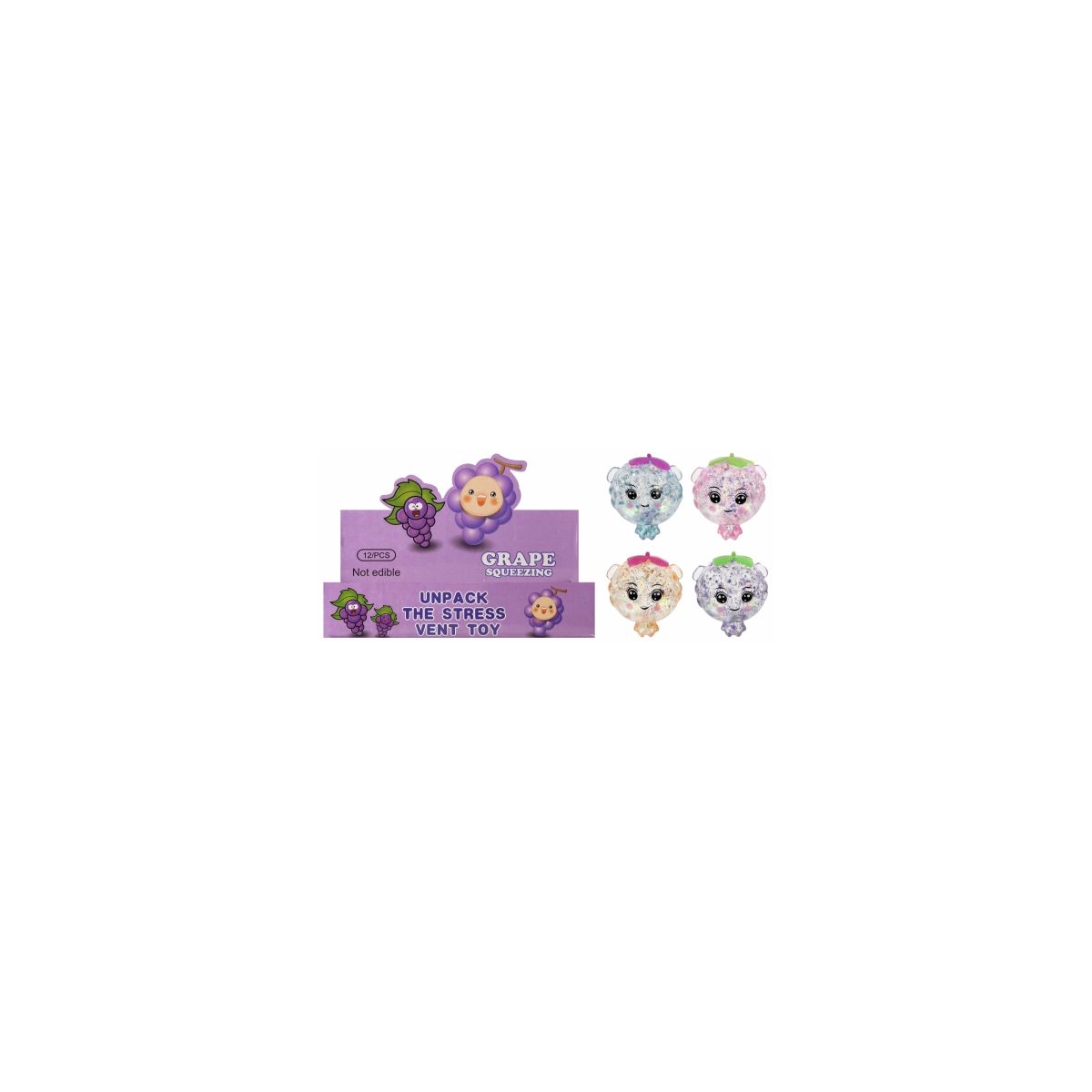 Gniotek Mega Creative owoc 7cm mix (565694)