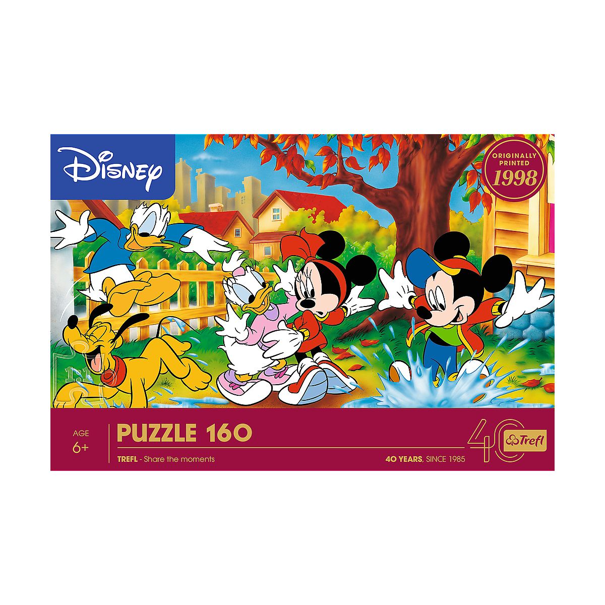 Puzzle Zabawa w kałużach 160 el. Trefl (40055)