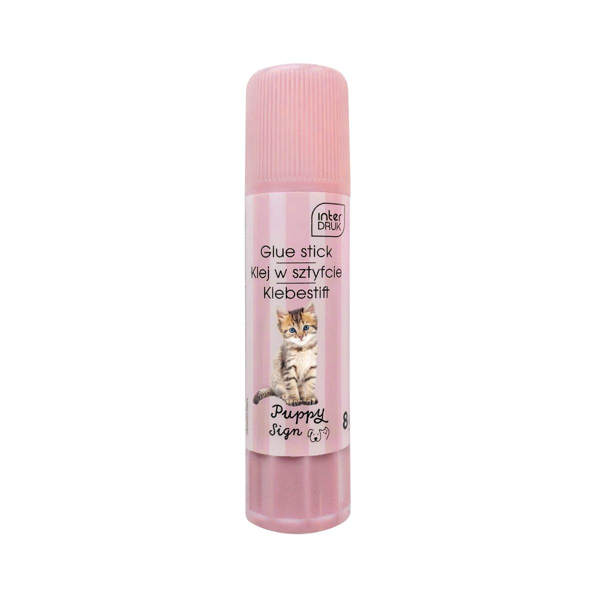 Klej w sztyfcie Interdruk PUPPY SIGN 8g (12 sztuki)