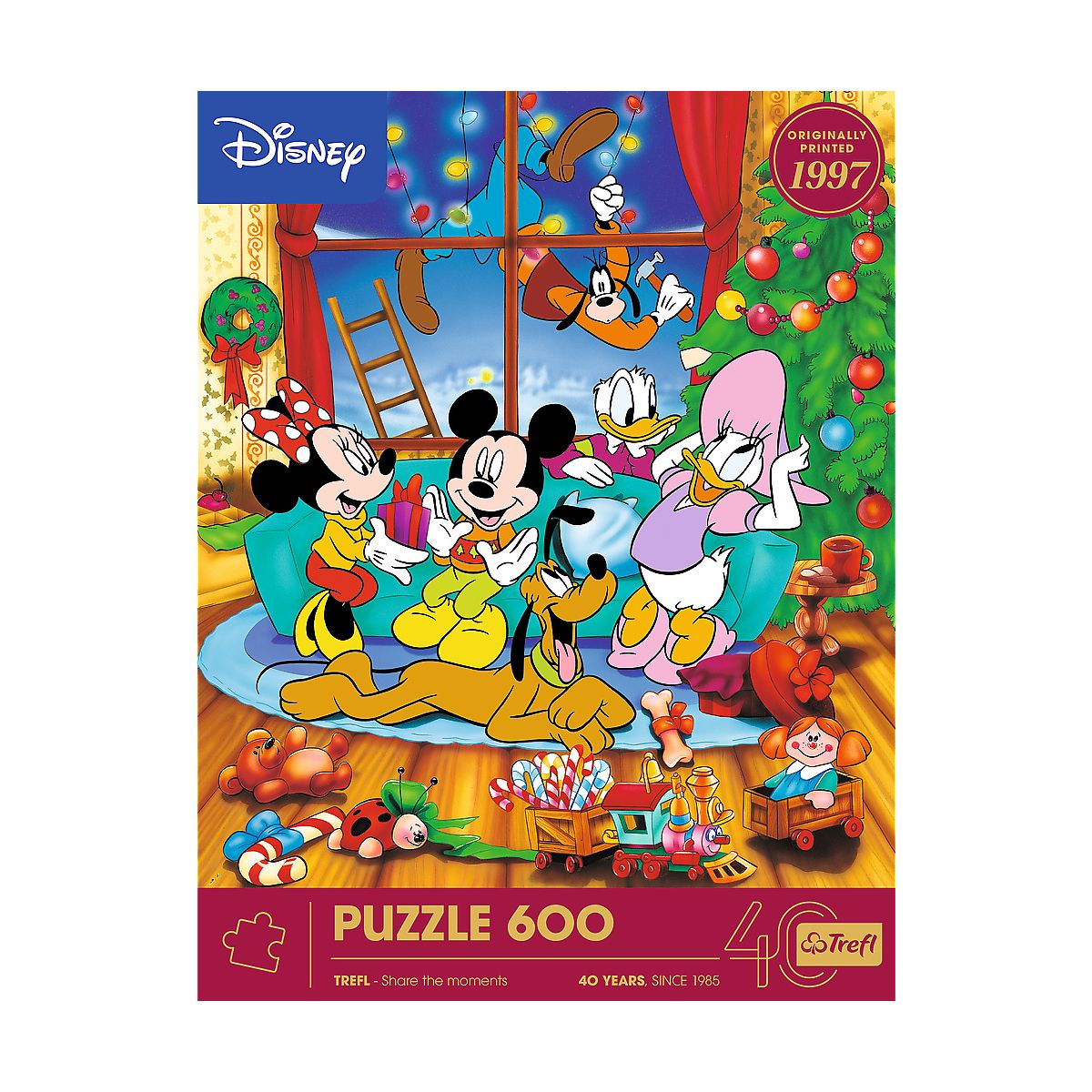 Puzzle Myszka Miki I Przyjaciele Xmass 600 el. Trefl (37602)