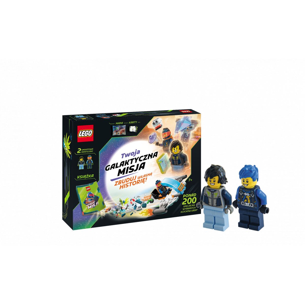 Książka dla dzieci Ameet LEGO®. Twoja galaktyczna misja. Zbuduj własną historię! (CPS6601)