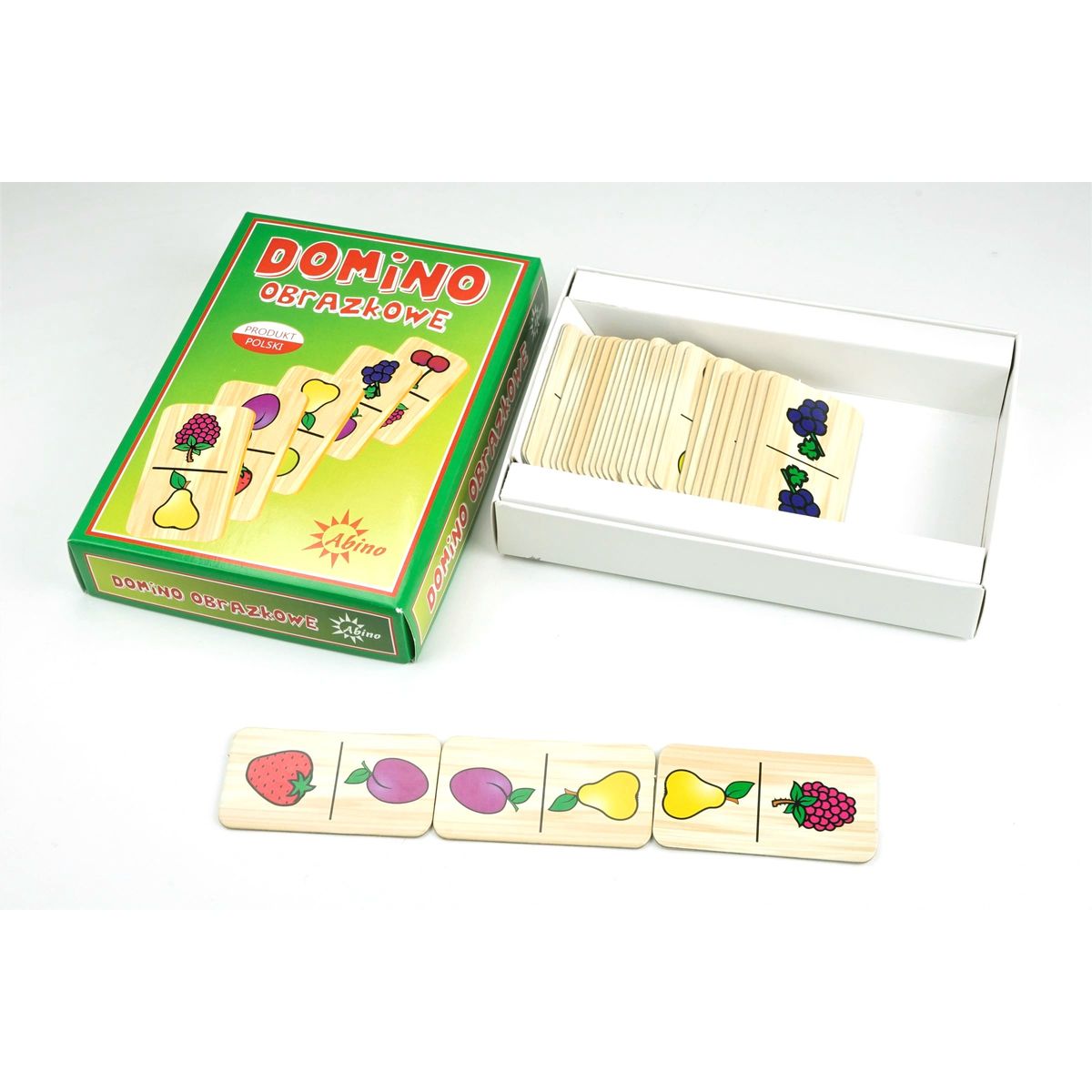 Gra logiczna Abino owoce Domino
