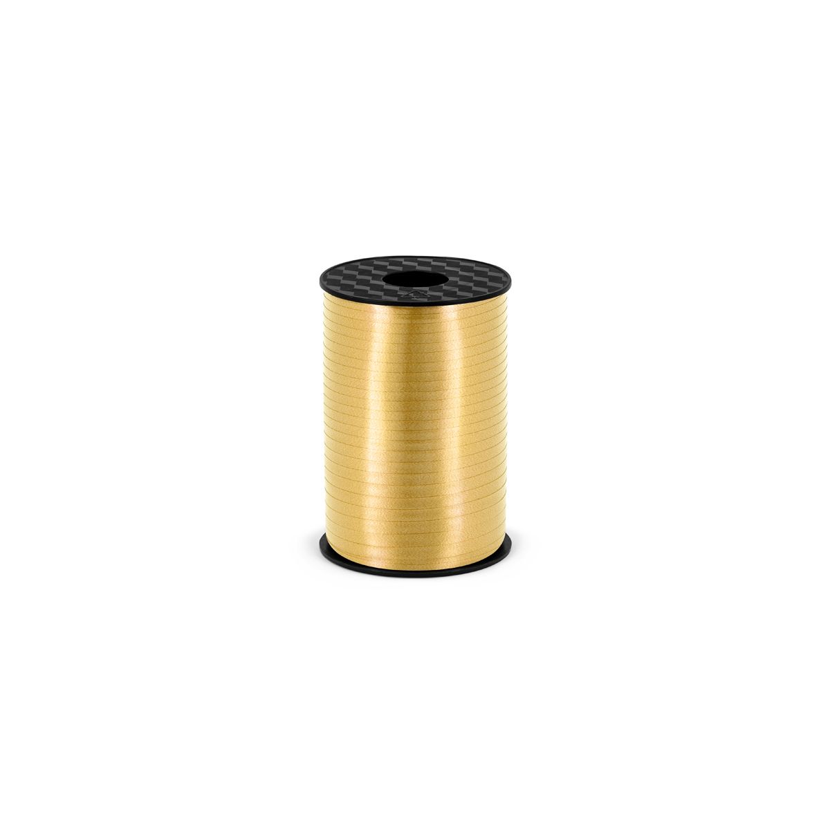 Wstążka Partydeco plastikowa złota, 5mm/225m 5x225 [mm x m] złoty (PRP5-019)