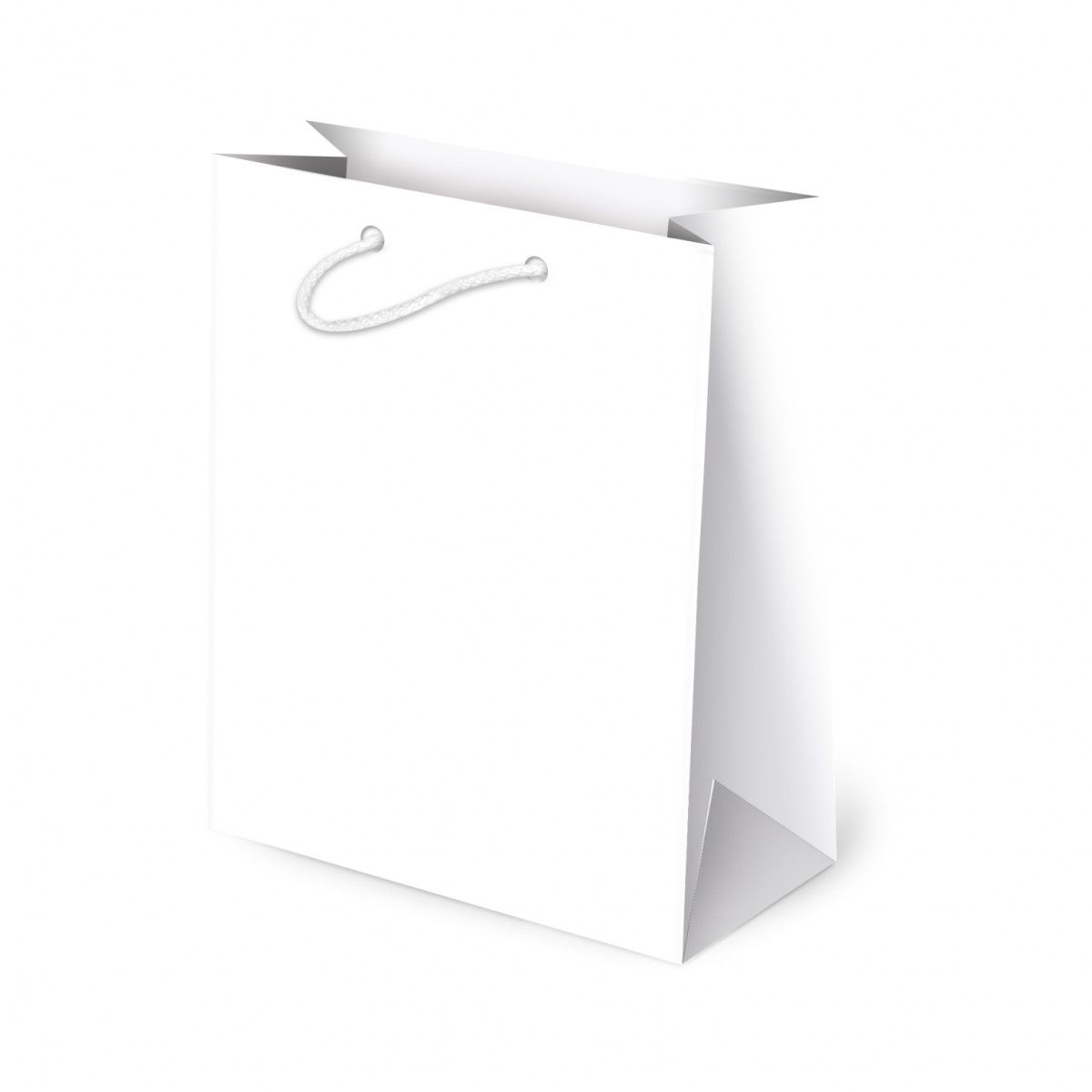 Torba prezentowa Paw gładka biała A4+ [mm:] 225x315x 100 (T-2N)