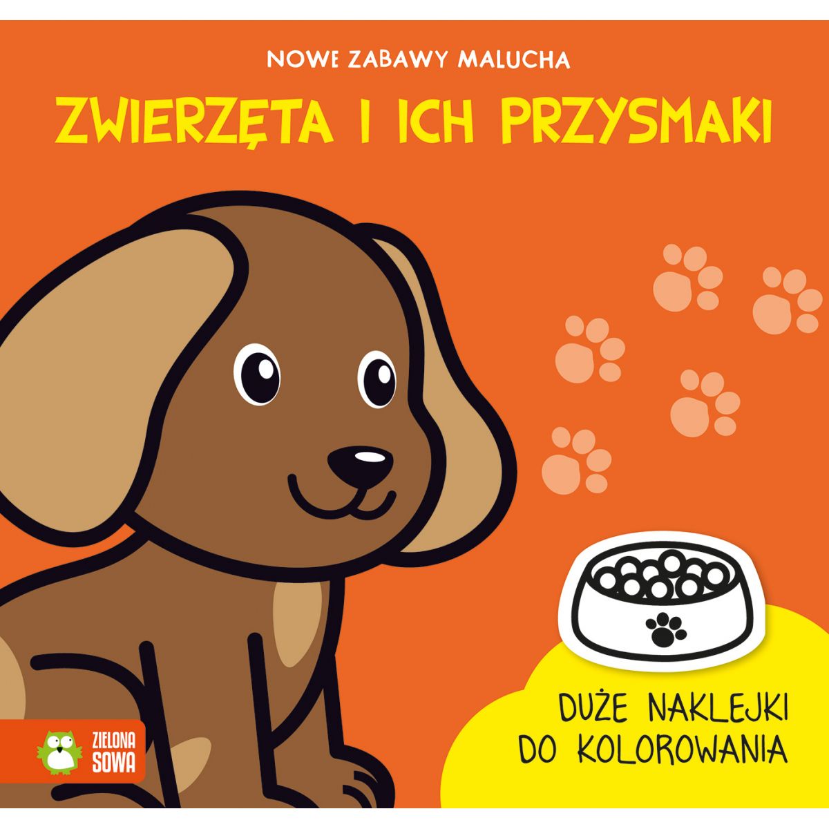 Książeczka edukacyjna Zielona Sowa Zwierzęta i ich przysma