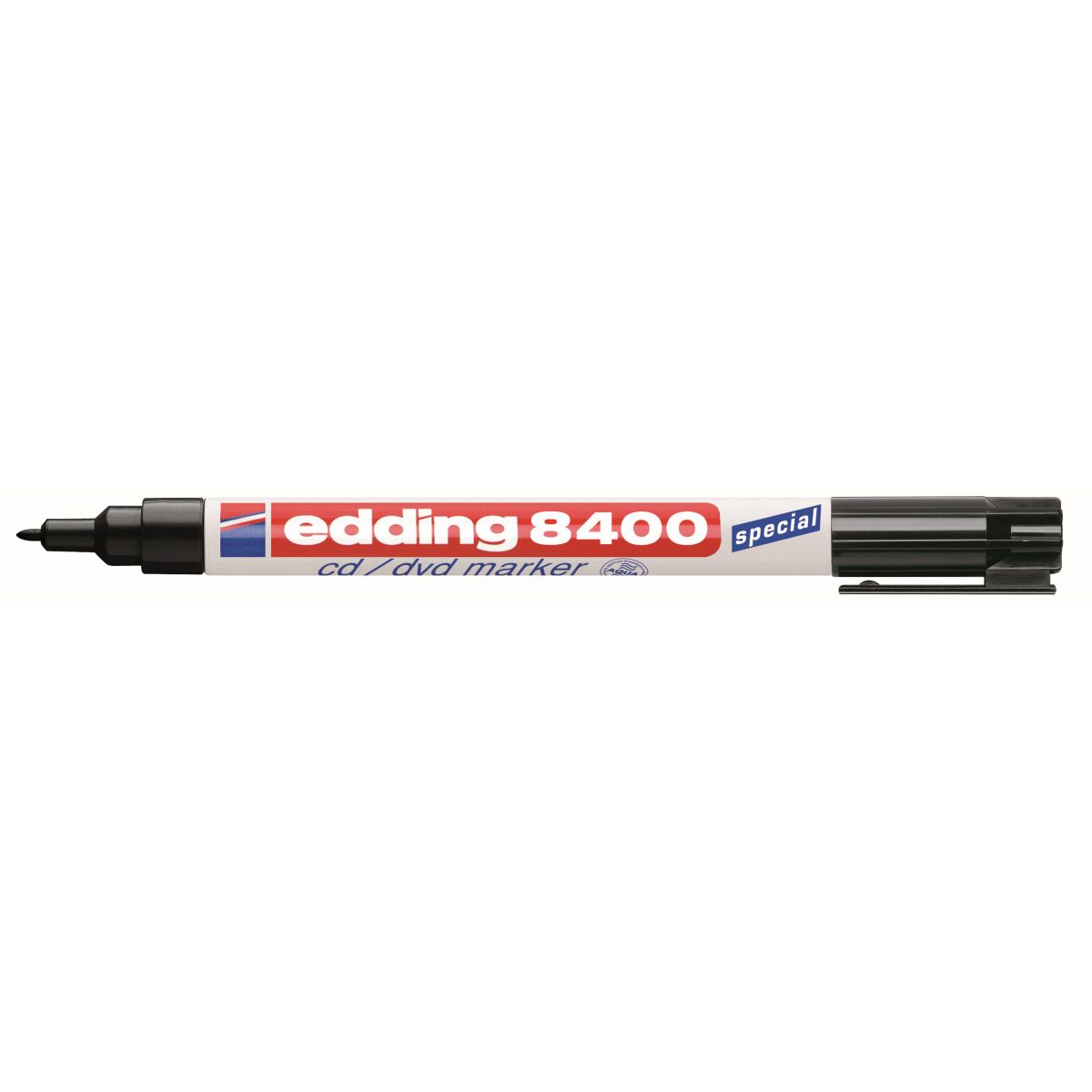 Marker do cd Edding, czarny 0,5-1,0mm