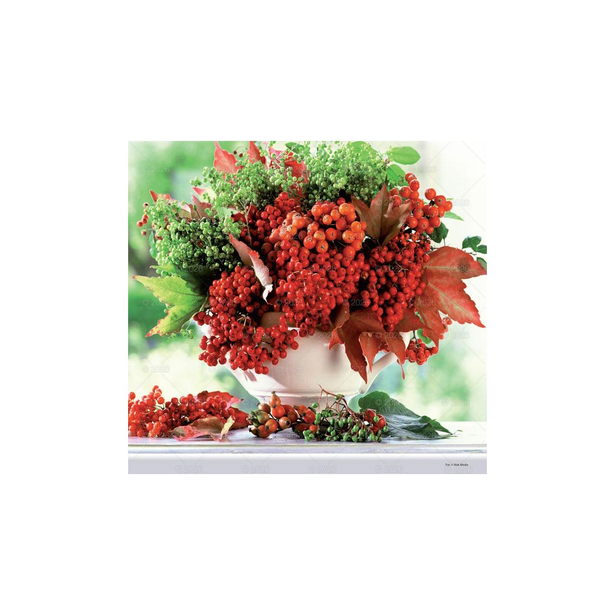 Kalendarz ścienny (401000) k:2915-377 13-planszowe 320mm x 470mm Lucrum (RW12)