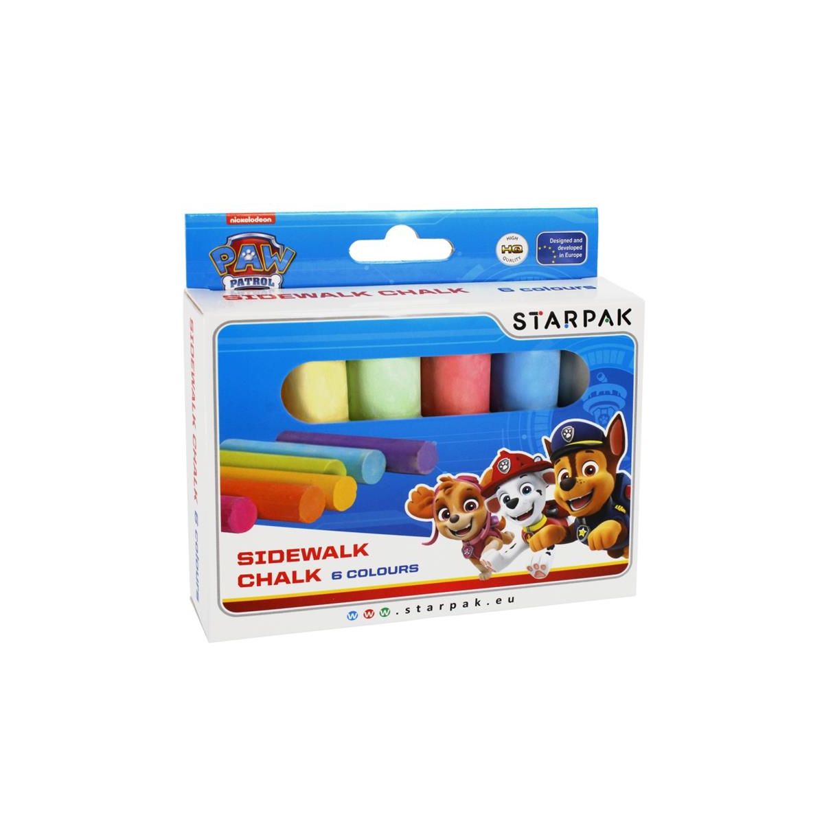 Kreda Starpak Paw Patrol kolor: mix 6 szt (477810)