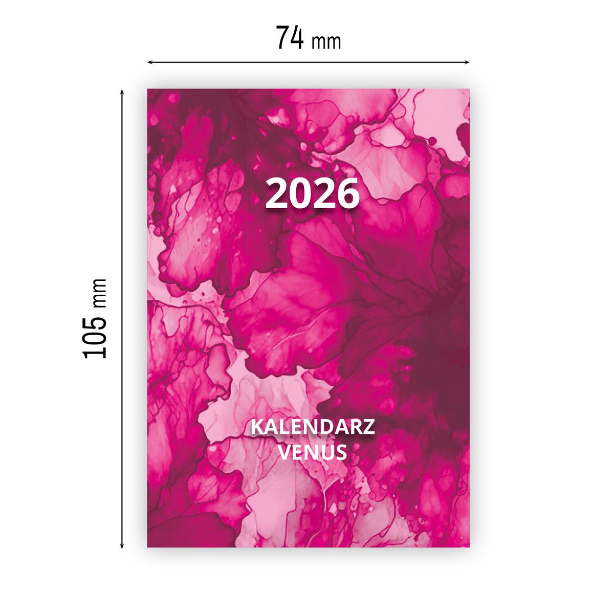 Kalendarz książkowy (terminarz) (308040) k:4071-670 mix A7 Press (TYGODNIOWY)