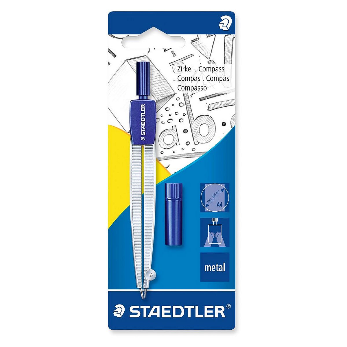 Cyrkiel Staedtler 2 el. (S 550 50 BK)