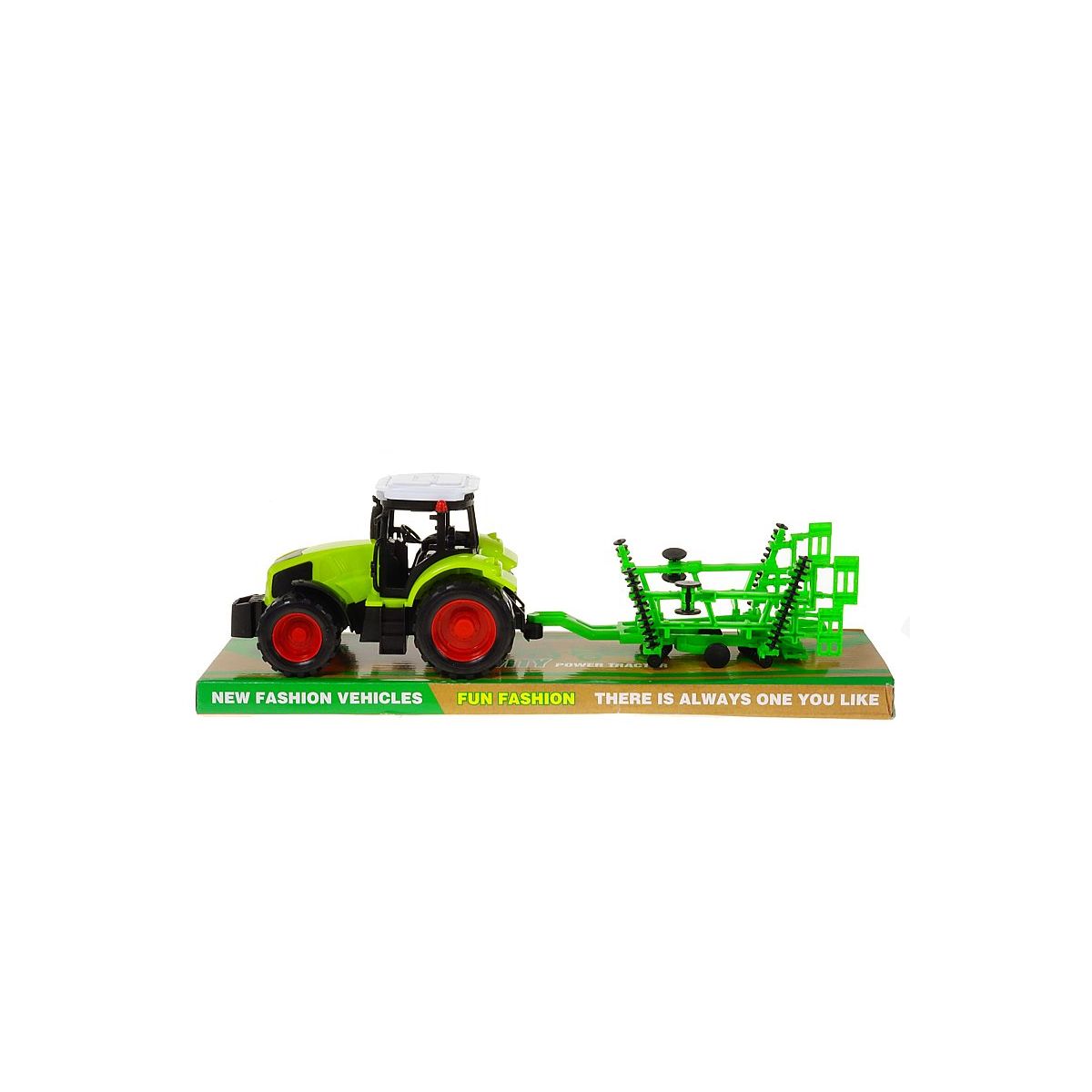 Traktor Adar z maszyną rolniczą, 40cm (562271)