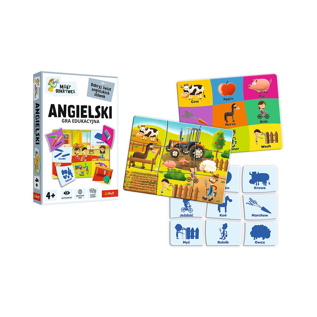 Gra edukacyjna Trefliki Angielski Trefl (02812)