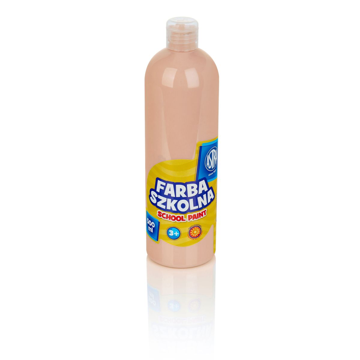 Farby plakatowe Astra kolor: cielisty 500ml 1 kolor.