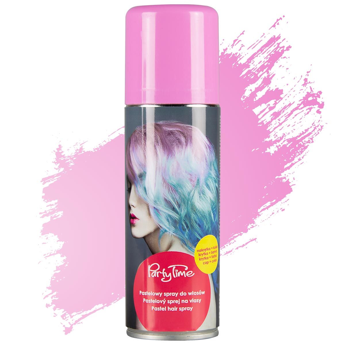 Spray do włosów różowy, 125ml Arpex (KA1480ROZ-8192)