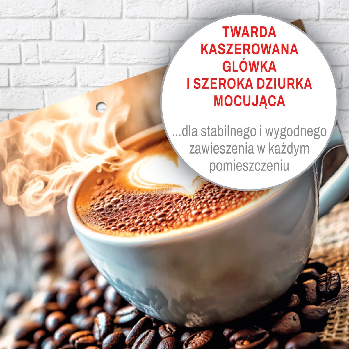 Kalendarz ścienny (401000) k:2915-377 PREMIUM trójdzielny A4 Press (KAWA)