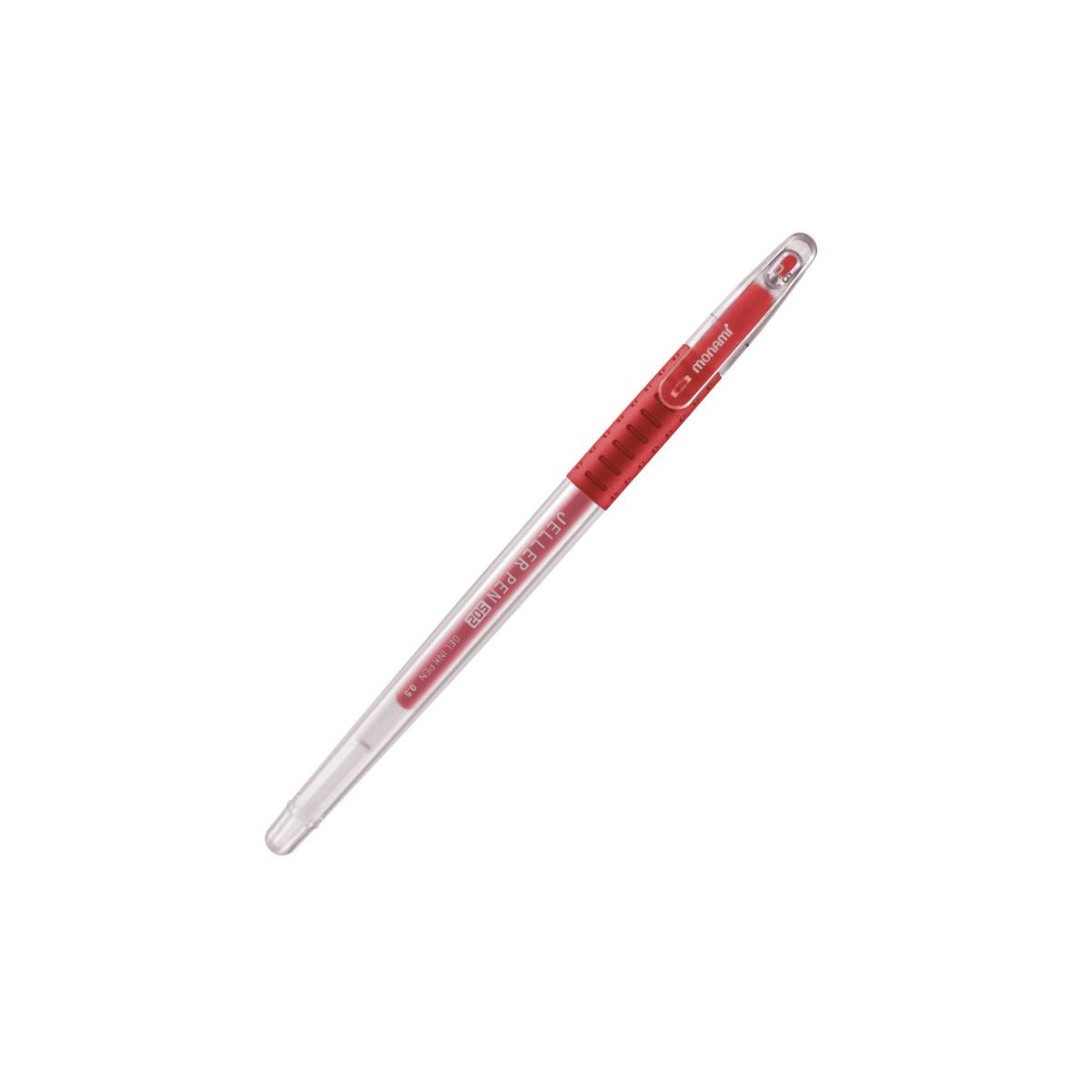 Długopis żelowy Monami żelowy JELLER PEN 502 czerwony 0,7mm (160-2424)