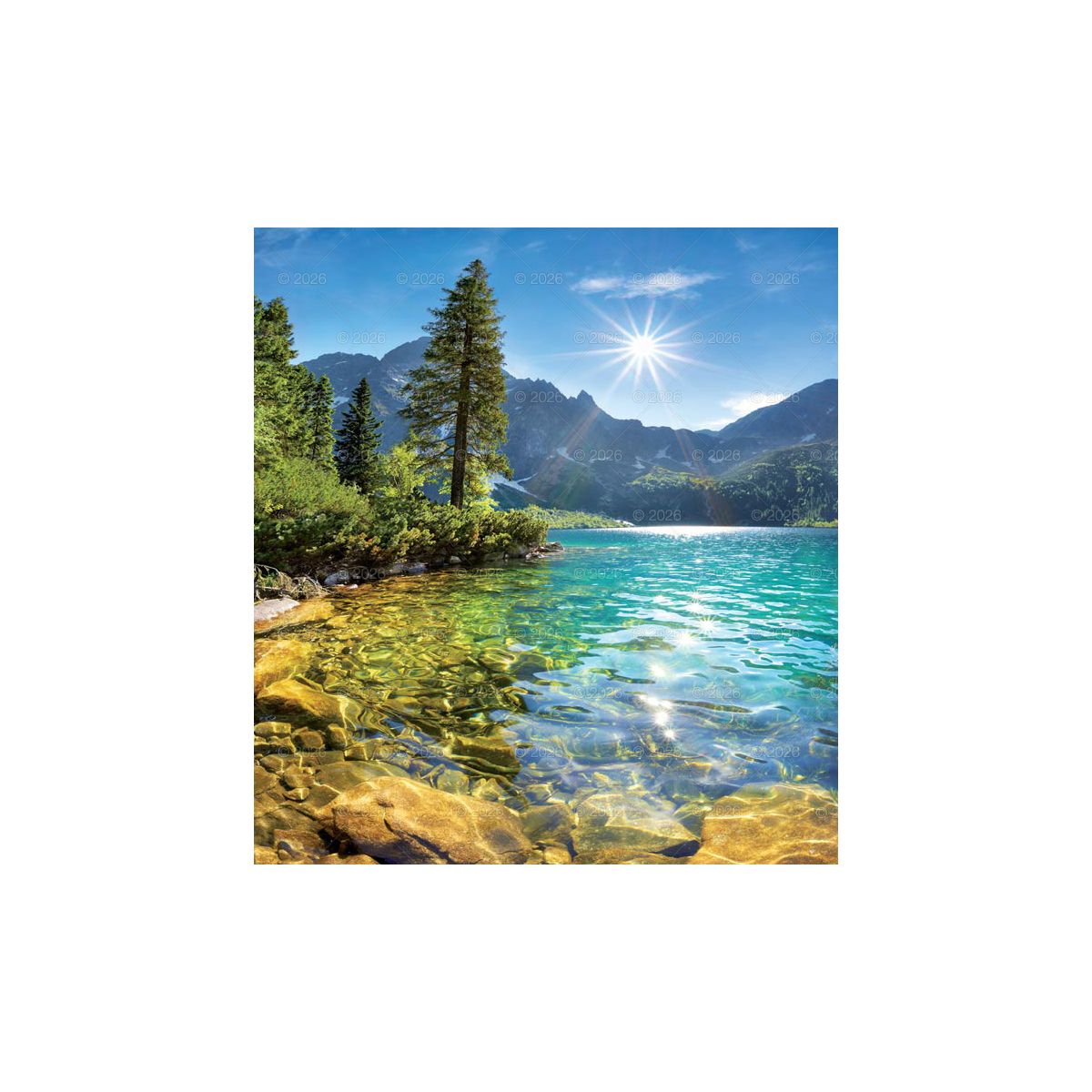 Kalendarz ścienny MAGICZNA POLSKA 13-planszowe 2024 320mm x 470mm Lucrum (RW02)